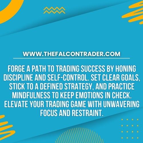 Increase Discipline and Self-Control in Trading